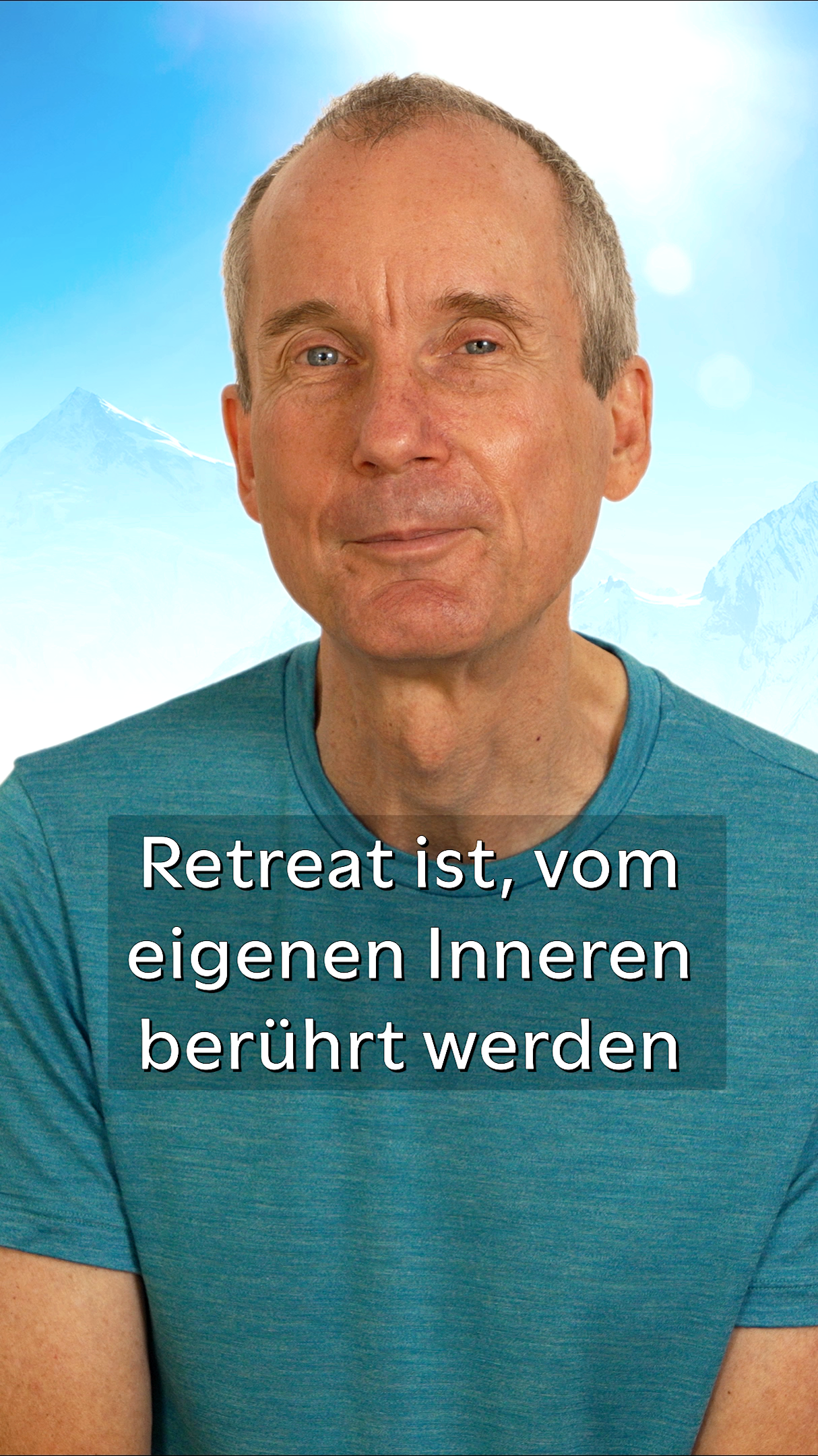 YouTube-Short: „Retreat ist, wenn dein Inneres dich berührt.”