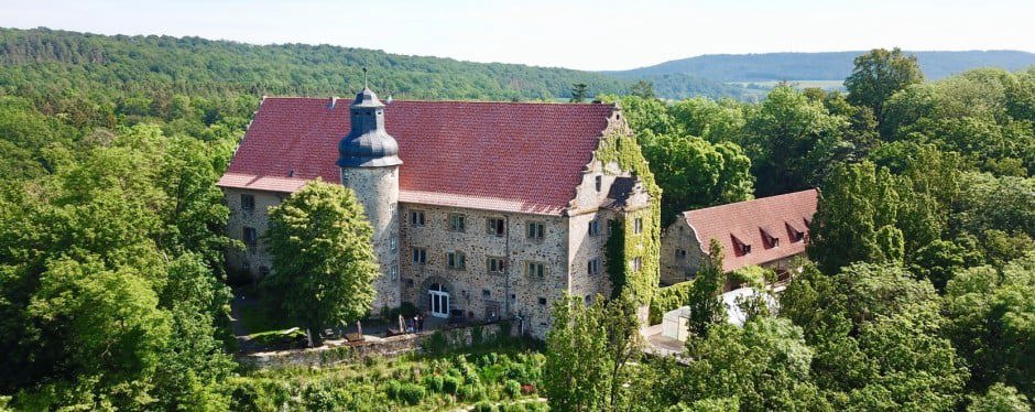 Panorama-Ansicht von Schloss Bettenburg
